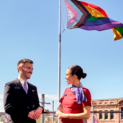 Virgin Australia x Kinselas Pride Viewing Party